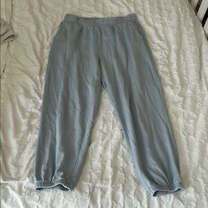 American Eagle Light Blue Jogger Sweatpants